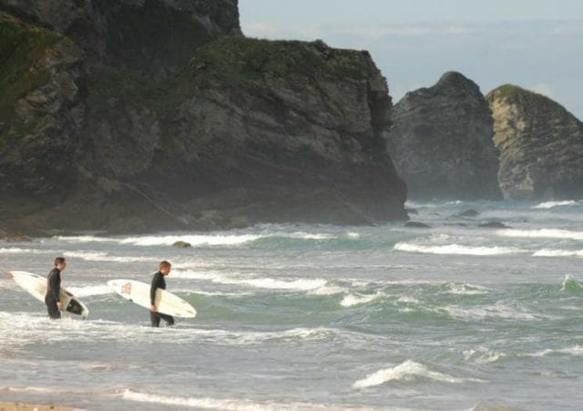 Winter UK surfing conditions are some of the best in Europe